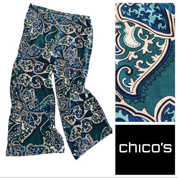 Chico's Pants - Chico’s Sz 12/L Palazzo Pants